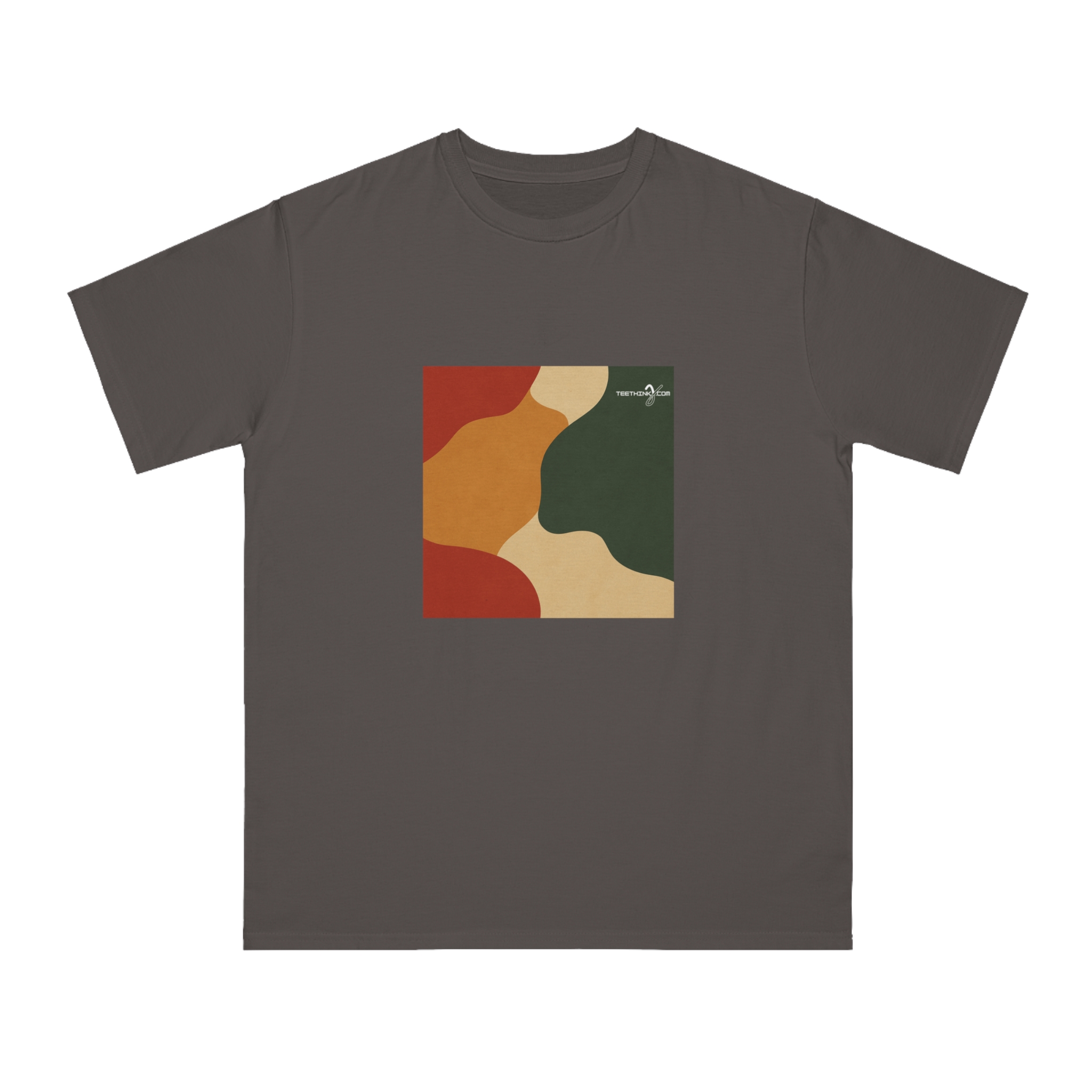 teethinks.com Eco Abstract | Organic Unisex T-Shirt – Unique Graphic Tee for Everyday Comfort | Eco-Friendly Gift for Him/Her - Image 2