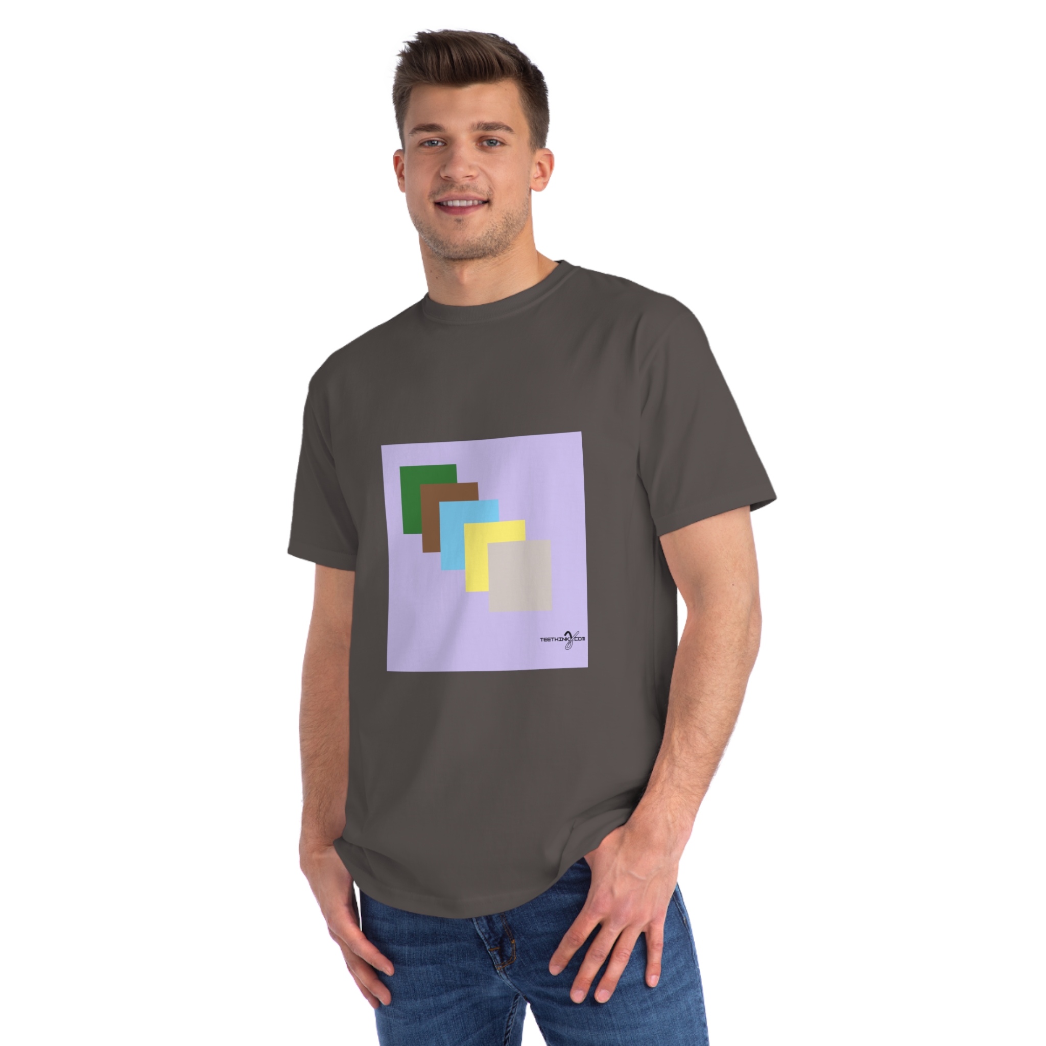 teethinks.com Eco Palletes | Organic Unisex T-Shirt – Unique Graphic Tee for Everyday Comfort | Eco-Friendly Gift for Him/Her - Image 3