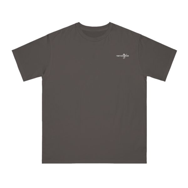 teethinks.com Simple Dark | Organic Unisex T-Shirt – Unique Graphic Tee for Everyday Comfort | Eco-Friendly Gift for Him/Her | T-shirt for a cause - Image 8