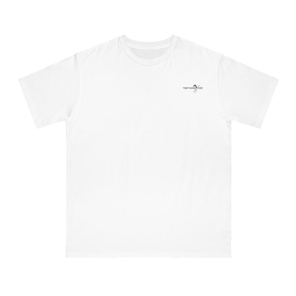 teethinks.com Simple Light | Organic Unisex T-Shirt – Unique Graphic Tee for Everyday Comfort | Eco-Friendly Gift for Him/Her | T-shirt for a cause - Image 3