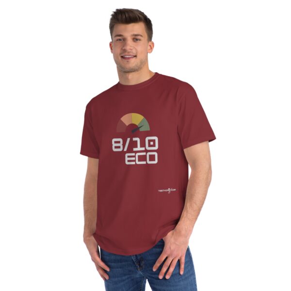 teethinks.com 8/10 ECO Simple Dark | Organic Unisex T-Shirt – Unique Graphic Tee for Everyday Comfort | Eco-Friendly Gift for Him/Her | T-shirt for a cause - Image 12