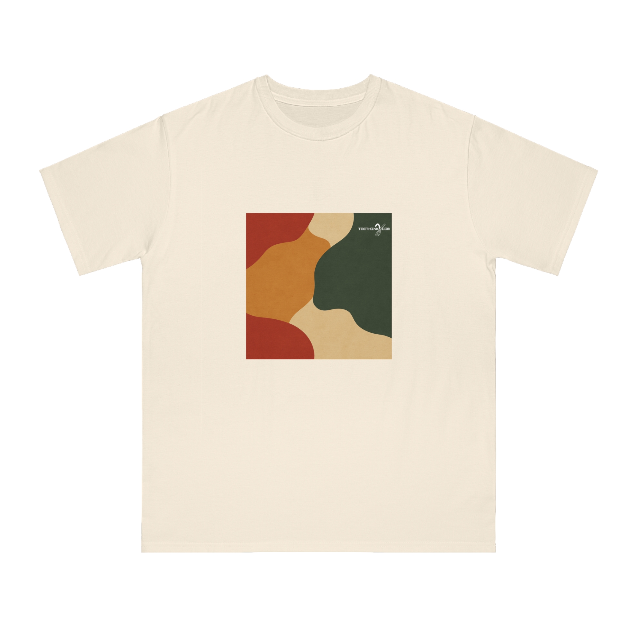 teethinks.com Eco Abstract | Organic Unisex T-Shirt – Unique Graphic Tee for Everyday Comfort | Eco-Friendly Gift for Him/Her - Image 4