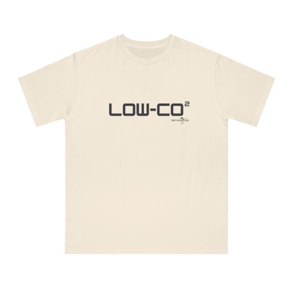 teethinks.com Low CO2 Light | Organic Unisex T-Shirt – Unique Graphic Tee for Everyday Comfort | Eco-Friendly Gift for your love ones | T-shirt for a cause - Image 3