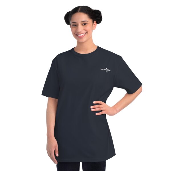teethinks.com Simple Dark | Organic Unisex T-Shirt – Unique Graphic Tee for Everyday Comfort | Eco-Friendly Gift for Him/Her | T-shirt for a cause - Image 2