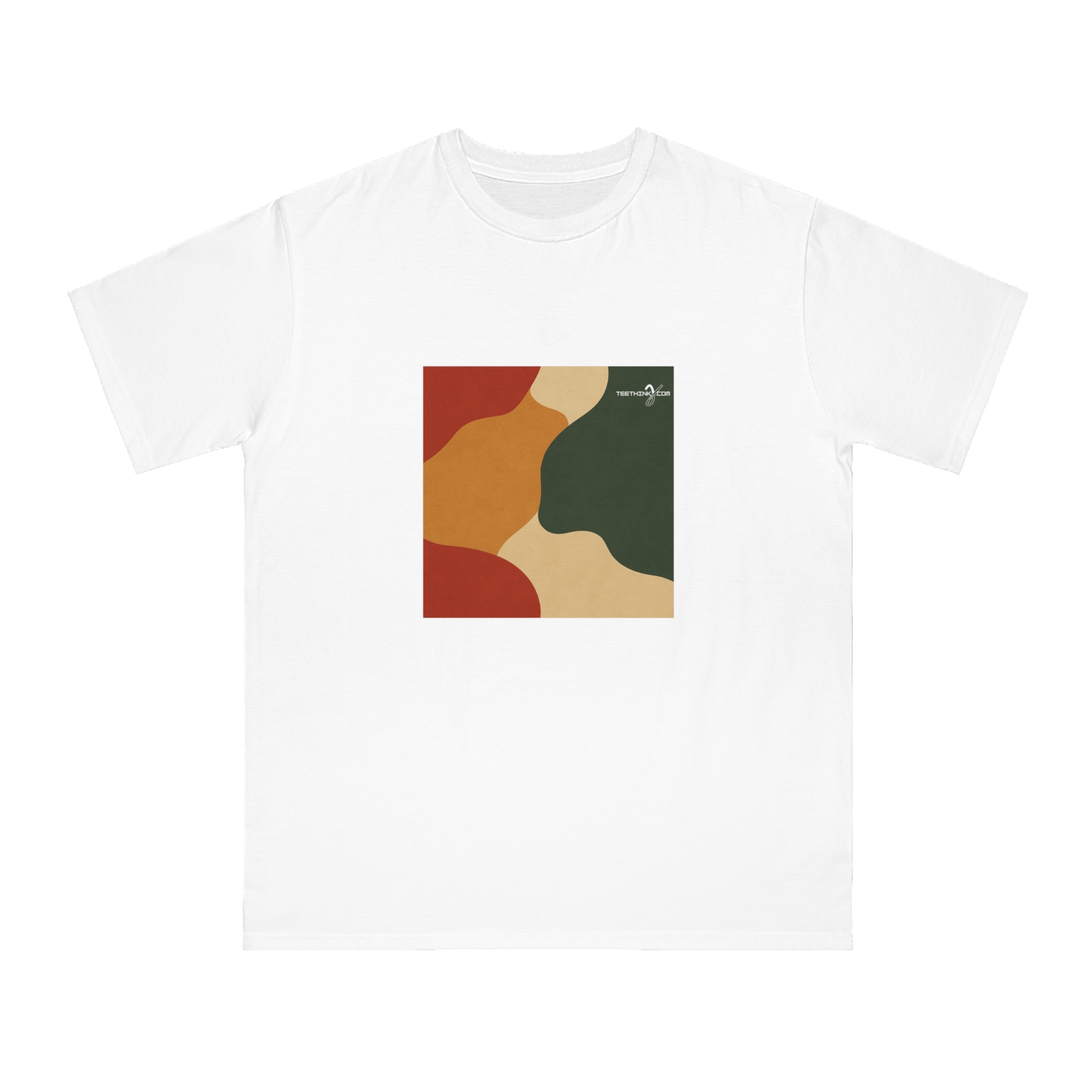 teethinks.com Eco Abstract | Organic Unisex T-Shirt – Unique Graphic Tee for Everyday Comfort | Eco-Friendly Gift for Him/Her - Image 7