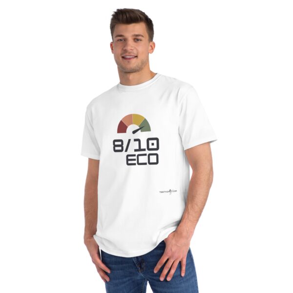 teethinks.com 8/10 ECO Simple Light | Organic Unisex T-Shirt – Unique Graphic Tee for Everyday Comfort | Eco-Friendly Gift for Him/Her | T-shirt for a cause - Image 6