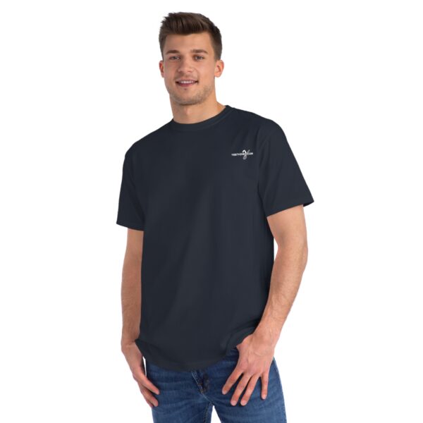 teethinks.com Simple Dark | Organic Unisex T-Shirt – Unique Graphic Tee for Everyday Comfort | Eco-Friendly Gift for Him/Her | T-shirt for a cause - Image 4