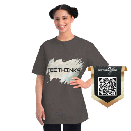 teethinks.com Organic Unisex T-Shirt – Unique Graphic Tee for Everyday Comfort | Eco-Friendly Gift for Him/Her
