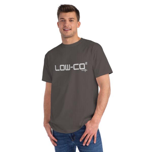 teethinks.com Low CO2 Dark | Organic Unisex T-Shirt – Unique Graphic Tee for Everyday Comfort | Eco-Friendly Gift for your love ones | T-shirt for a cause - Image 3